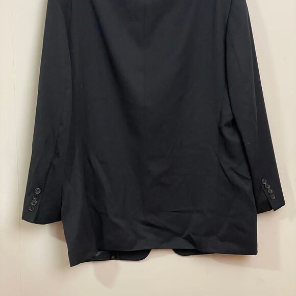 Ralph Ralph Lauren 42R black blazer single breast 100% wool professional classic - Picture 6 of 10